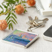 Paul Signac - Der Papstpalast, Avignon Schlüsselanhänger (Seite)