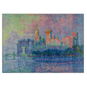 Paul Signac - Der Papstpalast, Avignon Schneidebrett (Vorderseite)