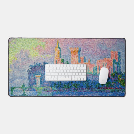 Paul Signac - Der Papstpalast, Avignon Schreibtischunterlage (Tastatur & Maus)