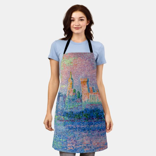 Paul Signac - Der Papstpalast, Avignon Schürze (Getragen)