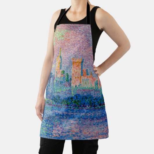 Paul Signac - Der Papstpalast, Avignon Schürze (InSitu)