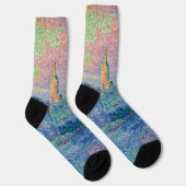 Paul Signac - Der Papstpalast, Avignon Socken (Rechts)