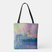 Paul Signac - Der Papstpalast, Avignon Tasche (Rückseite)