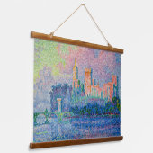Paul Signac - Der Papstpalast, Avignon Wandteppich Mit Holzrahmen (Gewinkelt)