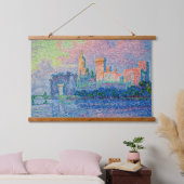 Paul Signac - Der Papstpalast, Avignon Wandteppich Mit Holzrahmen (Schlafzimmer)