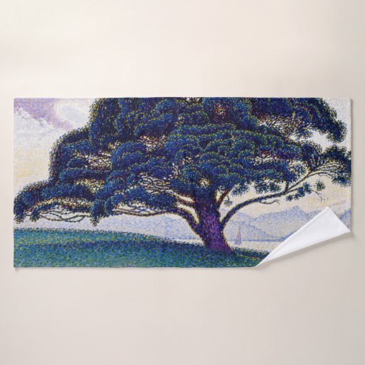 Paul Signac - Die Bonaventure-Kiefer Badhandtuch Set (Badehandtuch)
