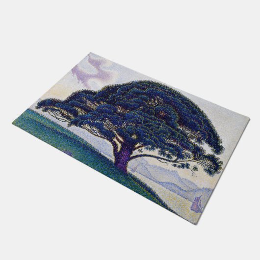 Paul Signac - Die Bonaventure-Kiefer Fußmatte (Schrägansicht)