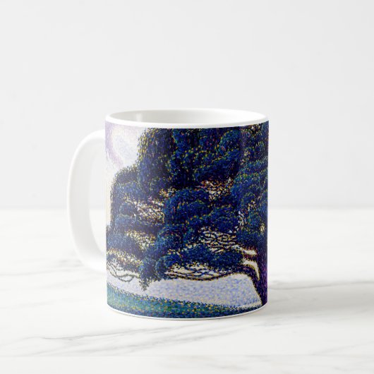 Paul Signac - Die Bonaventure-Kiefer Kaffeetasse (Vorderseite Links)