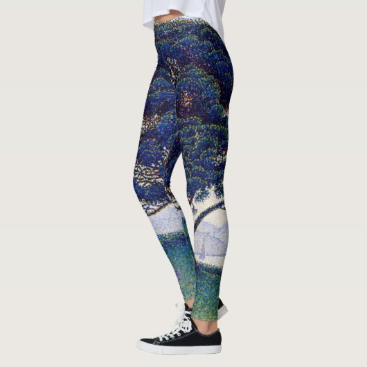 Paul Signac - Die Bonaventure-Kiefer Leggings (Links)