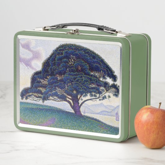 Paul Signac - Die Bonaventure-Kiefer Metall Brotdose (Beispiel)