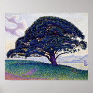 Paul Signac - Die Bonaventure-Kiefer Poster