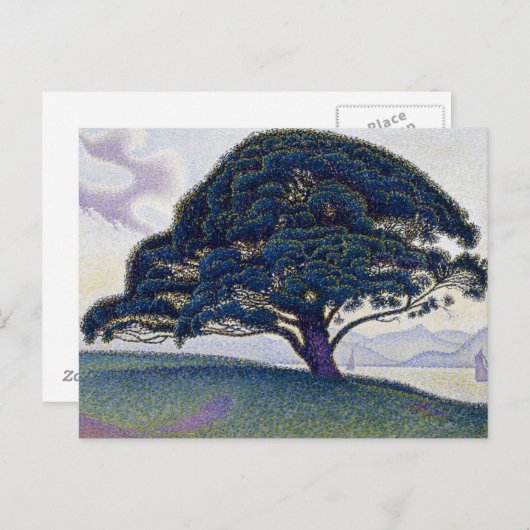 Paul Signac - Die Bonaventure-Kiefer Postkarte (Vorne/Hinten)
