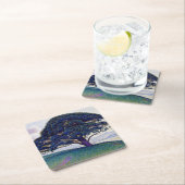 Paul Signac - Die Bonaventure-Kiefer Rechteckiger Pappuntersetzer (Vor Ort)