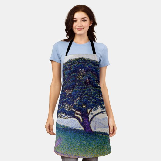 Paul Signac - Die Bonaventure-Kiefer Schürze (Getragen)