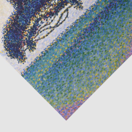 Paul Signac - Die Bonaventure-Kiefer Seidenpapier (Detail)