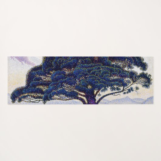 Paul Signac - Die Bonaventure-Kiefer Yogamatte (Rückseite (Horizontal))
