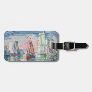 Paul Signac - Eingang des Hafens von La Rochelle Gepäckanhänger