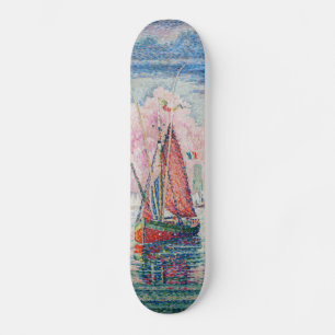 Paul Signac - Eingang des Hafens von La Rochelle Skateboard