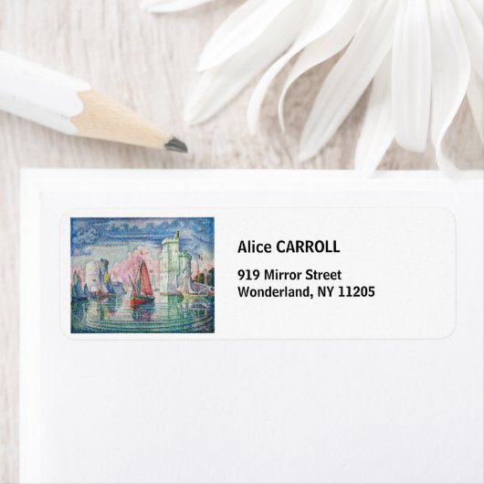 Paul Signac - Eintritt in den Hafen von La Rochell (Insitu)