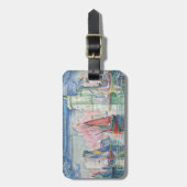 Paul Signac - Eintritt in den Hafen von La Rochell Gepäckanhänger (Vorderseite vertikal)