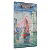 Paul Signac - Eintritt in den Hafen von La Rochell Klemmbrett (Rechts)