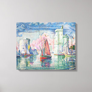 Paul Signac - Eintritt in den Hafen von La Rochell Leinwanddruck