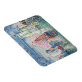 Paul Signac - Eintritt in den Hafen von La Rochell Magnet (Rechte Seite)