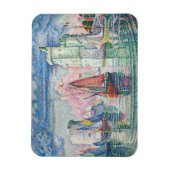 Paul Signac - Eintritt in den Hafen von La Rochell Magnet (Vertikal)