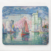 Paul Signac - Eintritt in den Hafen von La Rochell Mousepad (Vorne)