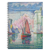 Paul Signac - Eintritt in den Hafen von La Rochell Notizblock (Vorderseite)