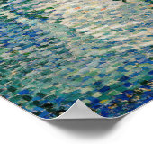 Paul Signac - Eintritt in den Hafen von La Rochell Poster (Ecke)