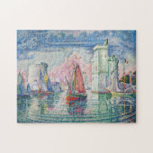 Paul Signac - Eintritt in den Hafen von La Rochell Puzzle (Horizontal)