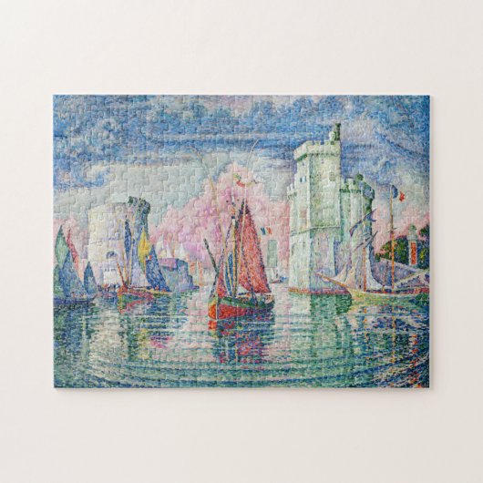 Paul Signac - Eintritt in den Hafen von La Rochell Puzzle (Horizontal)