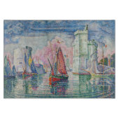 Paul Signac - Eintritt in den Hafen von La Rochell Schneidebrett (Vorderseite)