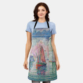 Paul Signac - Eintritt in den Hafen von La Rochell Schürze (Getragen)