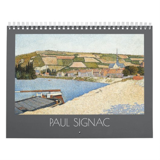 Paul Signac feine Kunst Pointilismus Gemälde Kalender (Titelbild)