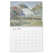 Paul Signac feine Kunst Pointilismus Gemälde Kalender (Jan 2027)