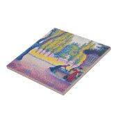 Paul Signac - Fountain des Lices, Saint-Tropez Fliese (Seite)