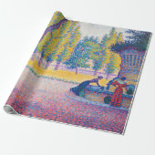 Paul Signac - Fountain des Lices, Saint-Tropez Geschenkpapier (Ungerollt)