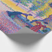 Paul Signac - Fountain des Lices, Saint-Tropez Geschenkpapier (Ecke)