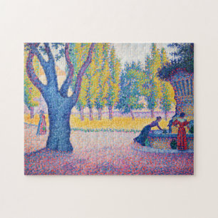 Paul Signac - Fountain des Lices, Saint-Tropez Puzzle