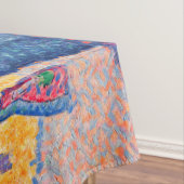 Paul Signac - Fountain des Lices, Saint-Tropez Tischdecke (Beispiel)