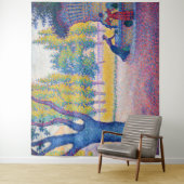 Paul Signac - Fountain des Lices, Saint-Tropez Wandteppich (Beispiel)