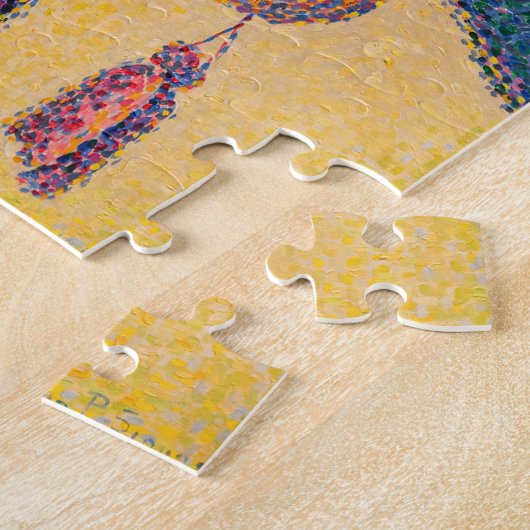 Paul Signac - Frau mit Sonnenschirm Puzzle (Seite)