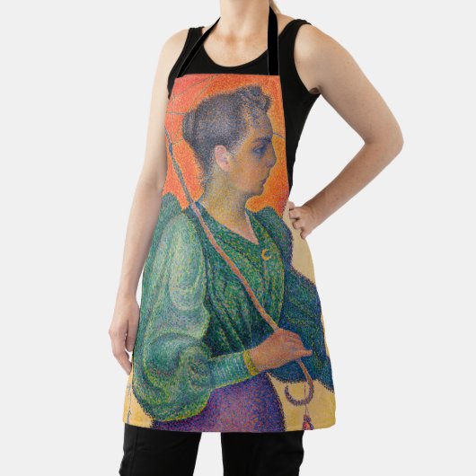 Paul Signac - Frau mit Sonnenschirm Schürze (InSitu)