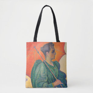 Paul Signac - Frau mit Sonnenschirm Tasche