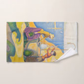 Paul Signac - Frauen am Brunnen Badhandtuch Set (Handtuch)