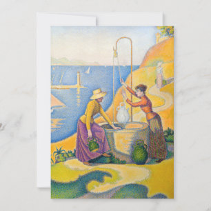 Paul Signac - Frauen am Brunnen Einladung