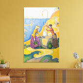 Paul Signac - Frauen am Brunnen Leinwanddruck (Insitu (Wohnzimmer))