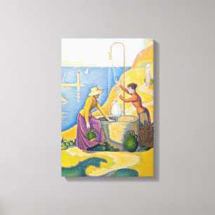 Paul Signac - Frauen am Brunnen Leinwanddruck